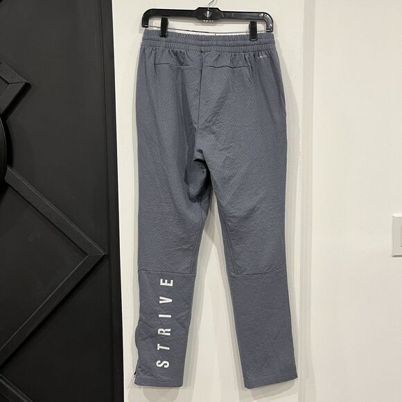 Adidas Team Squad Climalite Gray Sweatpants Zippered Size Medium - Picture 4 of 6